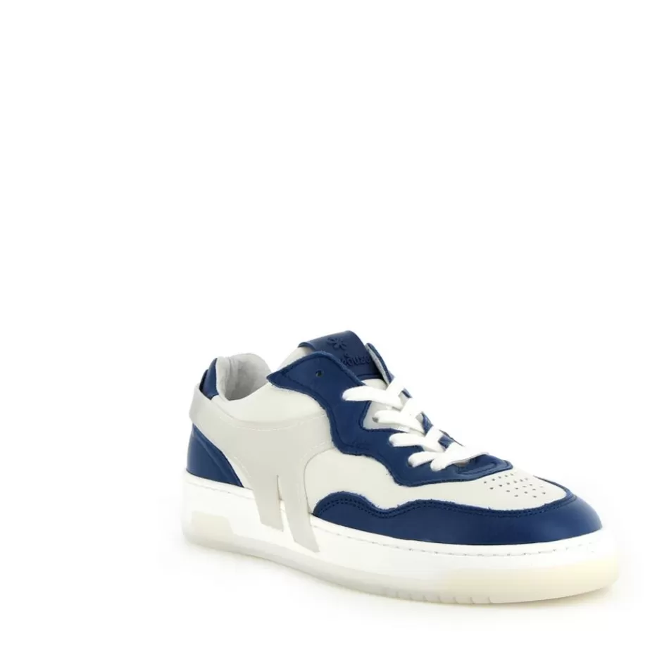 Outlet Méduse Baskets femme Sakura 201 Blanc/Bleu Meduse Sakura201Blanc/Bleu