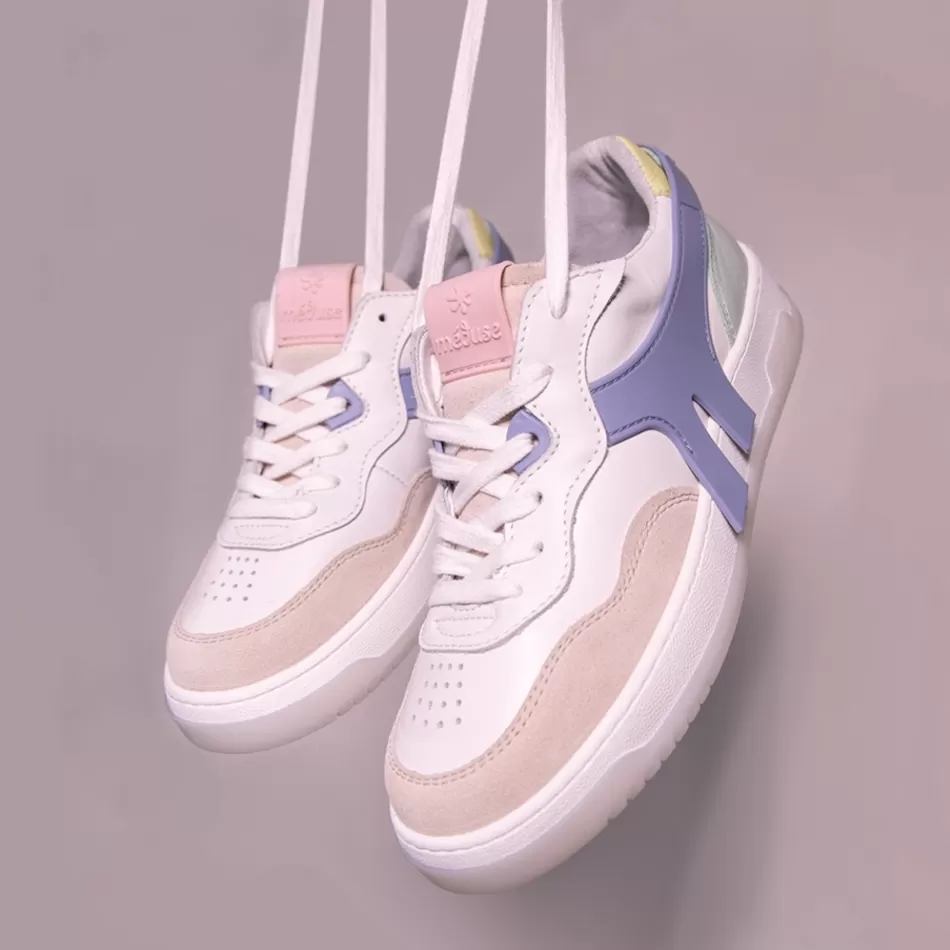 Store Méduse Baskets femme Sakura 201 Blanc/Pastel Meduse Sakura201Blanc/Pastel