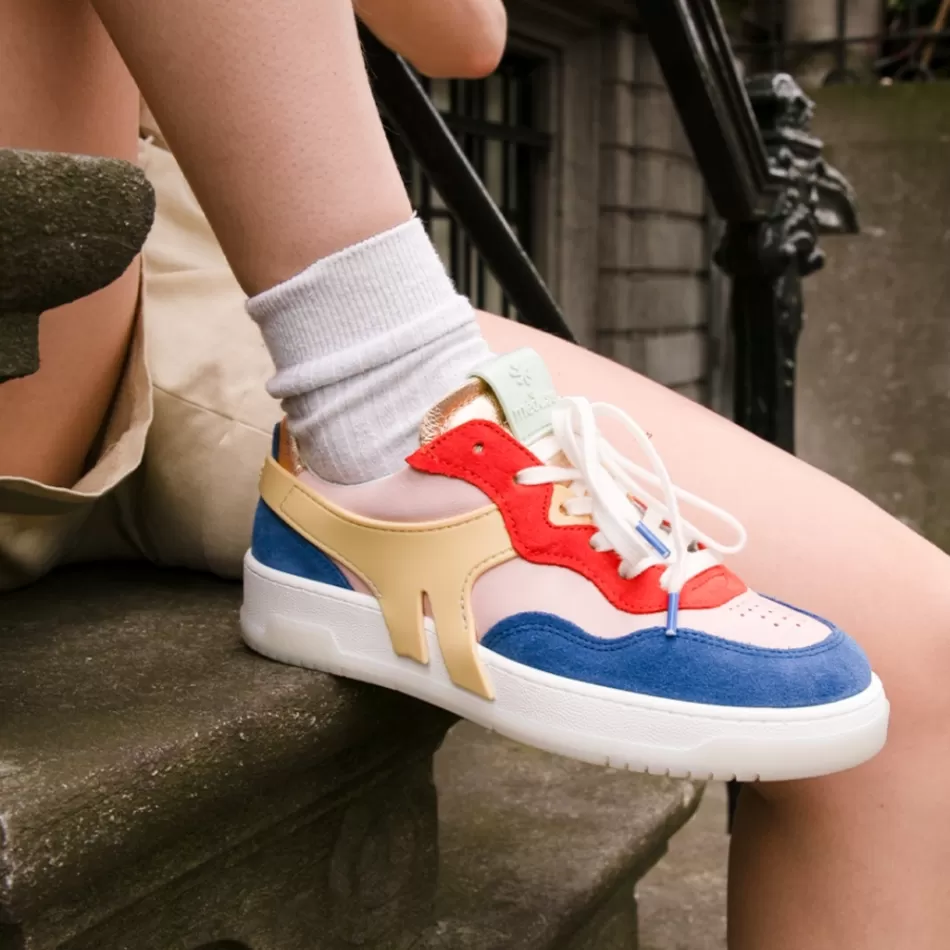Flash Sale Méduse Baskets femme Sakura 201 Bleu/Rose Meduse Sakura201Bleu/Rose