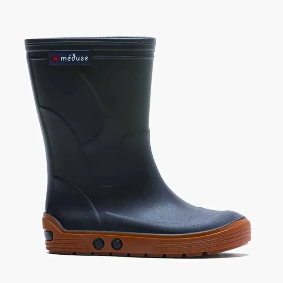 Best Sale Méduse Bottes enfant Airbus Bleu Nuit/Caramel Meduse AirbusBleuNuit/Caramel