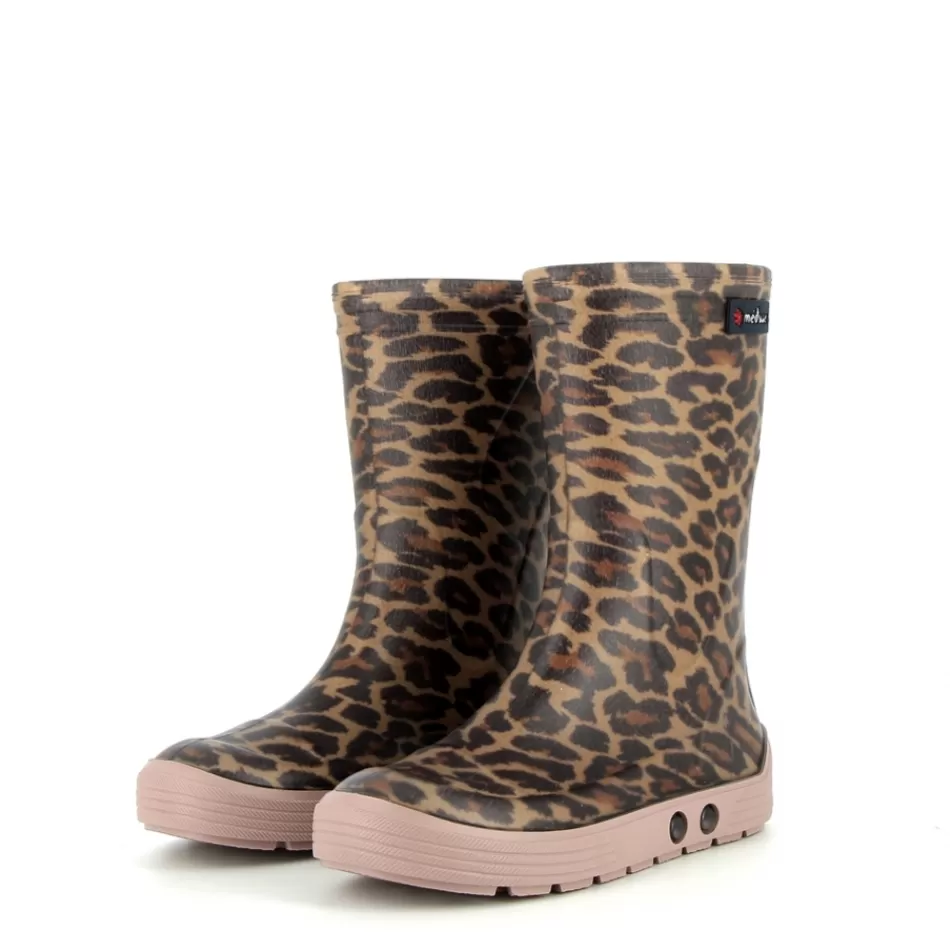 Clearance Méduse Bottes enfant Airdim Panthère/Vieux Rose Meduse AirdimPanthère/VieuxRose
