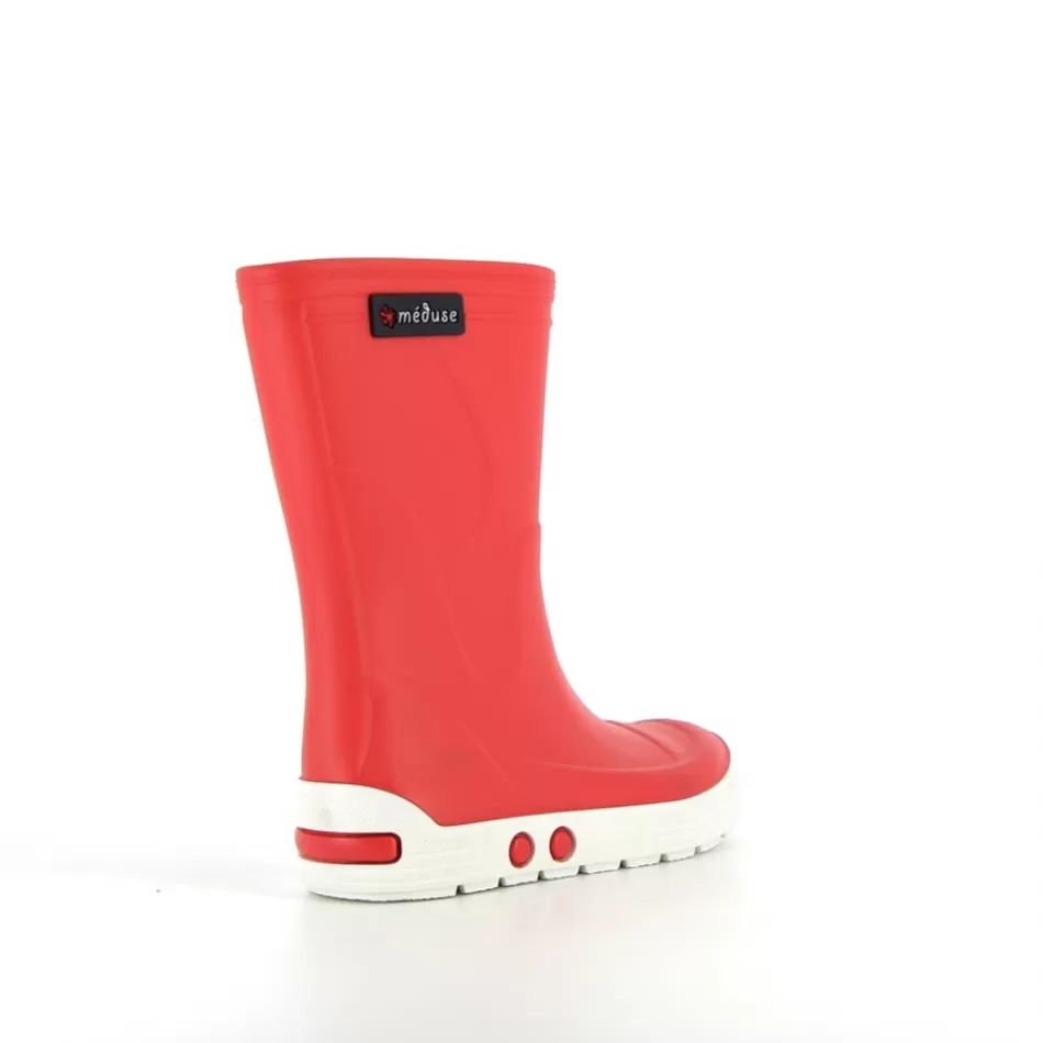 Best Méduse Bottes enfant Airport Carmin/Blanc Meduse AirportCarmin/Blanc