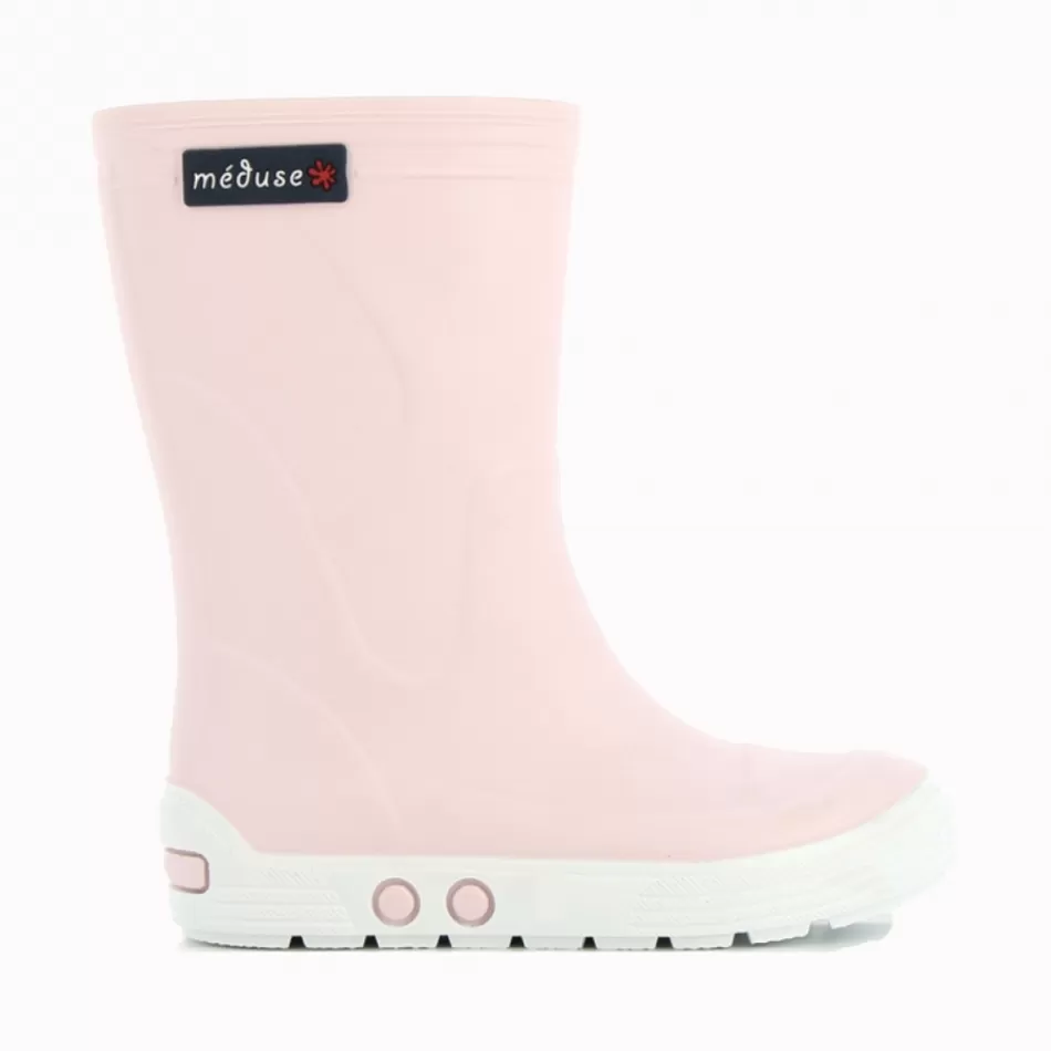 Fashion Méduse Bottes enfant Airport Rose Pastel/Blanc Meduse AirportRosePastel/Blanc