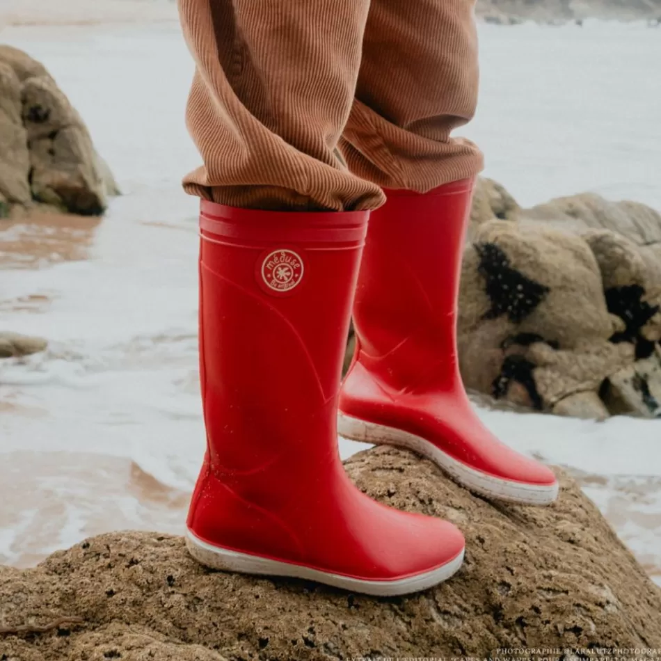 Cheap Méduse Bottes enfant Skippy Rouge/Blanc Meduse SkippyRouge/Blanc
