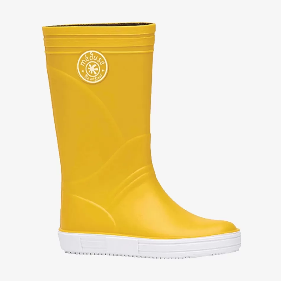 Fashion Méduse Bottes femme Skippy Jaune/Blanc Meduse SkippyJaune/Blanc