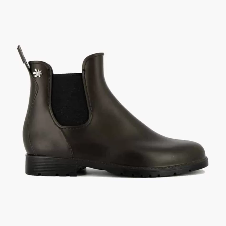 Outlet Méduse Bottines enfant Jumpy Marron/Noir Meduse JumpyMarron/Noir