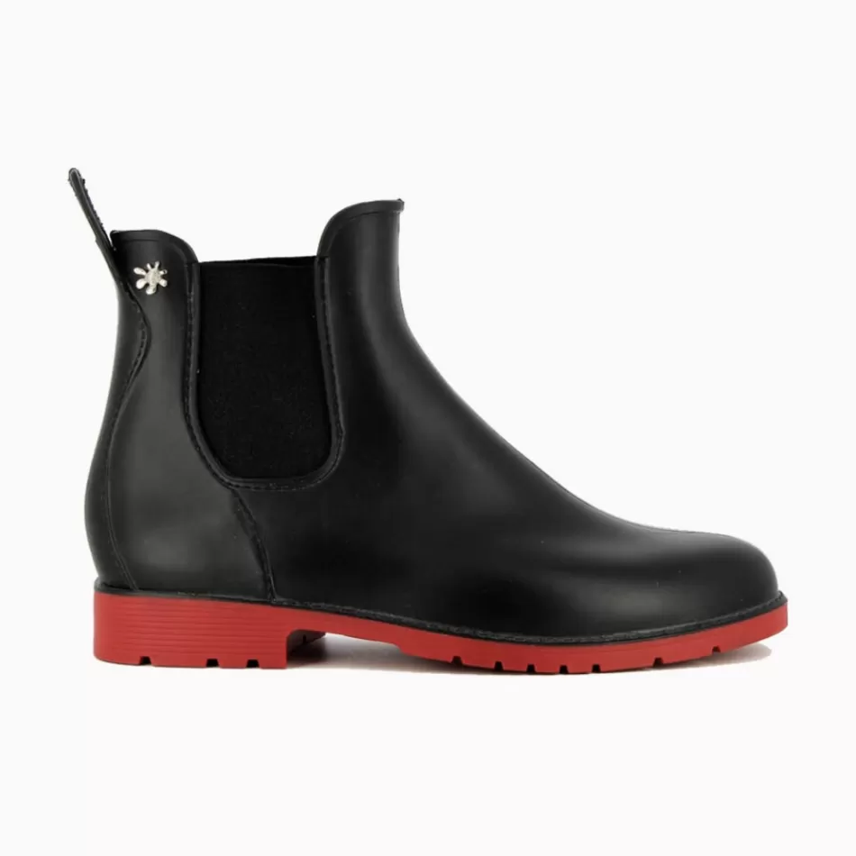 Store Méduse Bottines enfant Jumpy Noir/Rouge Meduse JumpyNoir/Rouge