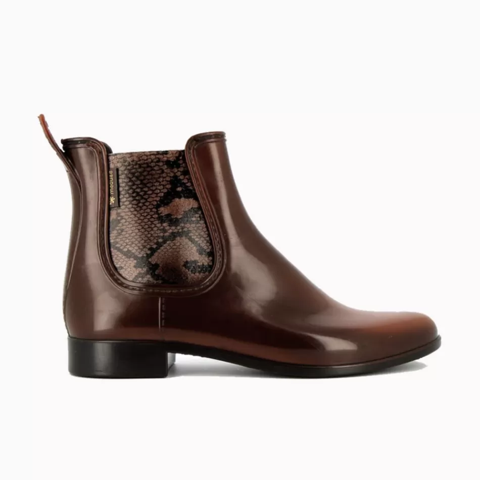 Best Méduse Bottines femme Japatine Caramel/Marron Meduse JapatineCaramel/Marron