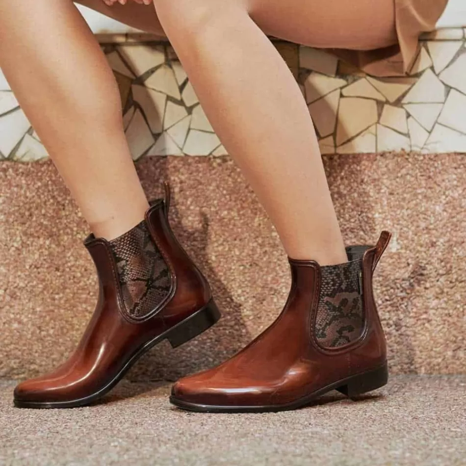Best Méduse Bottines femme Japatine Caramel/Marron Meduse JapatineCaramel/Marron