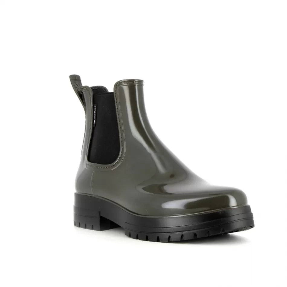 Best Méduse Bottines femme Japmod Kaki/Noir Meduse JapmodKaki/Noir