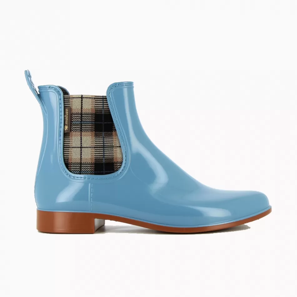 Best Méduse Bottines femme Japscot Denim/Caramel Meduse JapscotDenim/Caramel