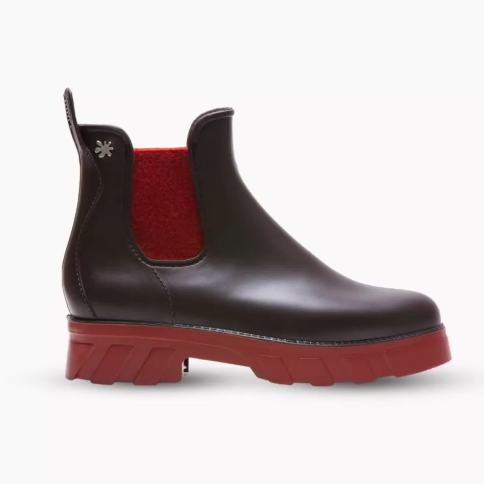 Flash Sale Méduse Bottines femme Julcote Marron/Terracotta Meduse JulcoteMarron/Terracotta