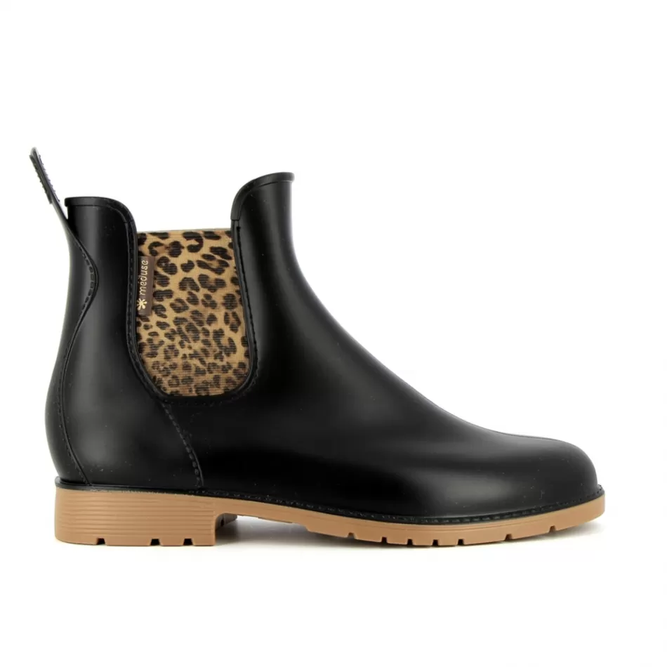 Best Sale Méduse Bottines femme Jumpardi Noir/Miel Meduse JumpardiNoir/Miel