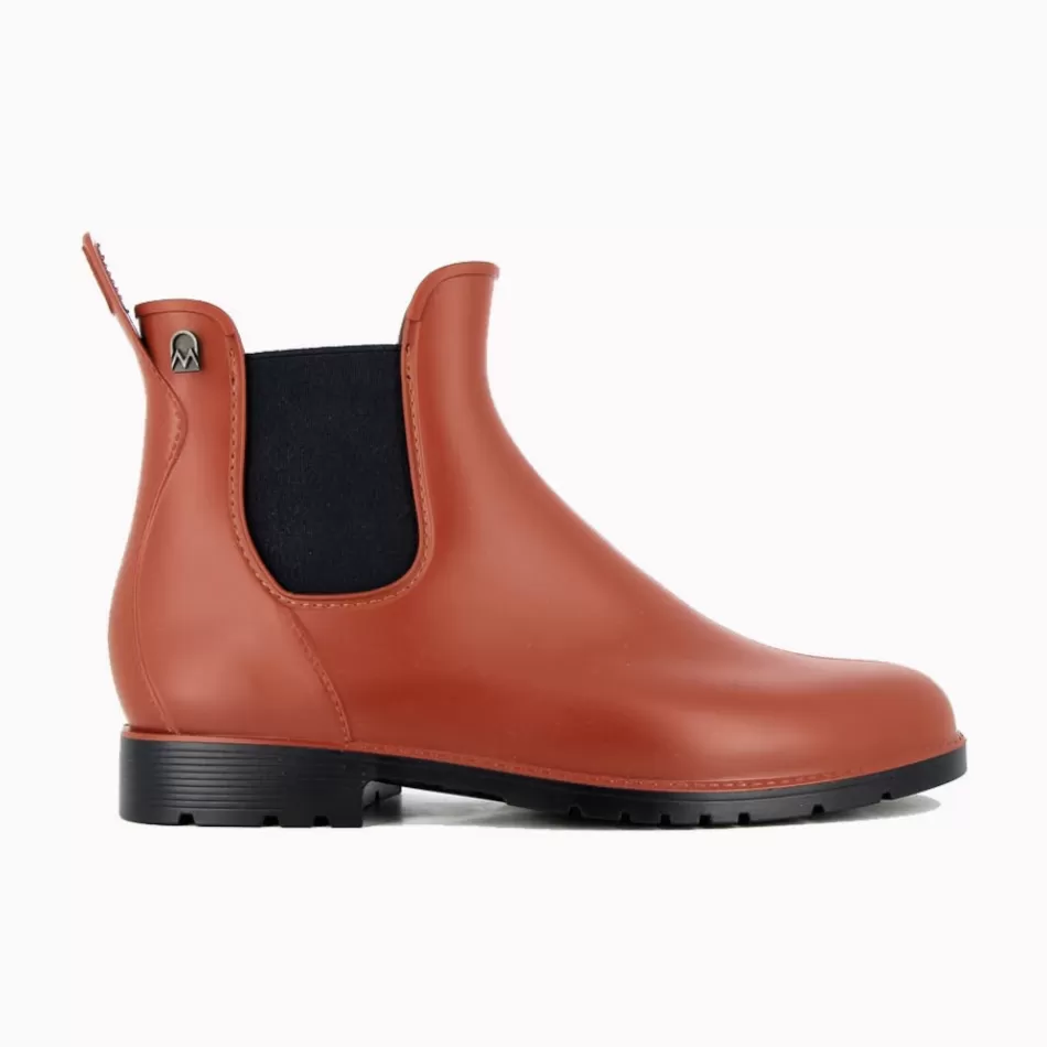 Store Méduse Bottines homme Jom Terracotta/Bleu Nuit Meduse JomTerracotta/BleuNuit