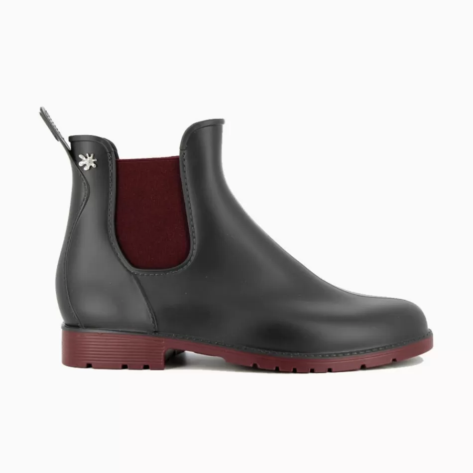 Outlet Méduse Chaussures enfant Jumpy Anthracite/Bordeaux Meduse JumpyAnthracite/Bordeaux