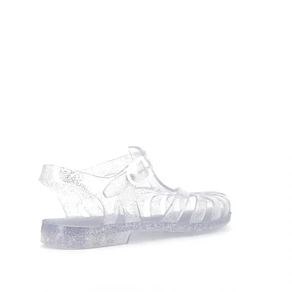 Best Méduse Sandales enfant Sun Argent Pailleté Meduse SunArgentPailleté