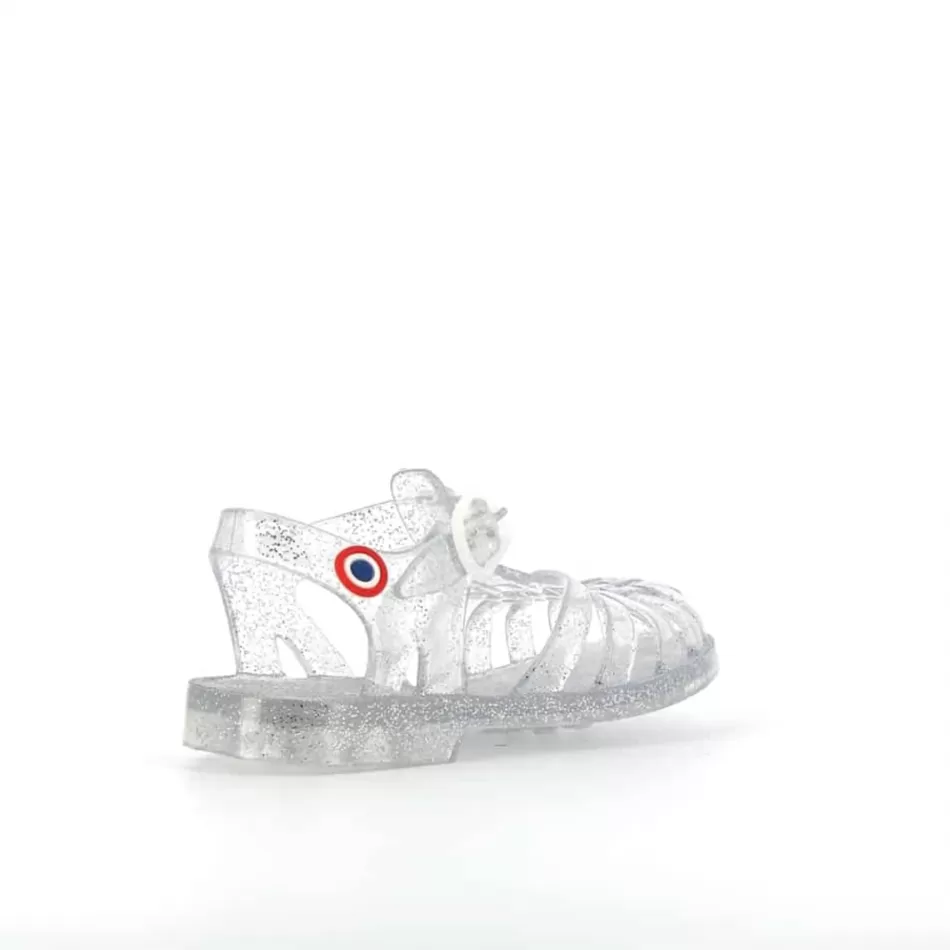 Best Sale Méduse Sandales enfant Sunmif Argent Pailleté Meduse SunmifArgentPailleté