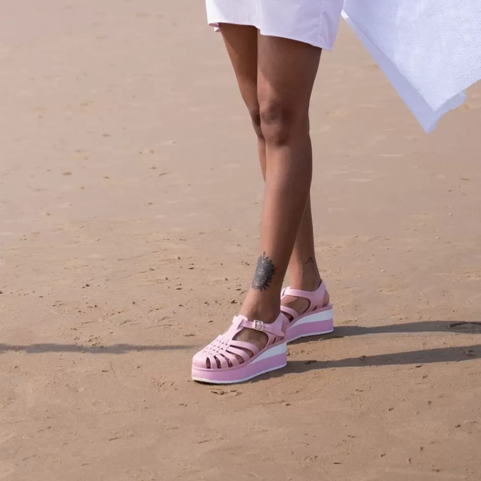 Online Méduse Sandales femme Sunrise Rose Pastel Meduse SunriseRosePastel