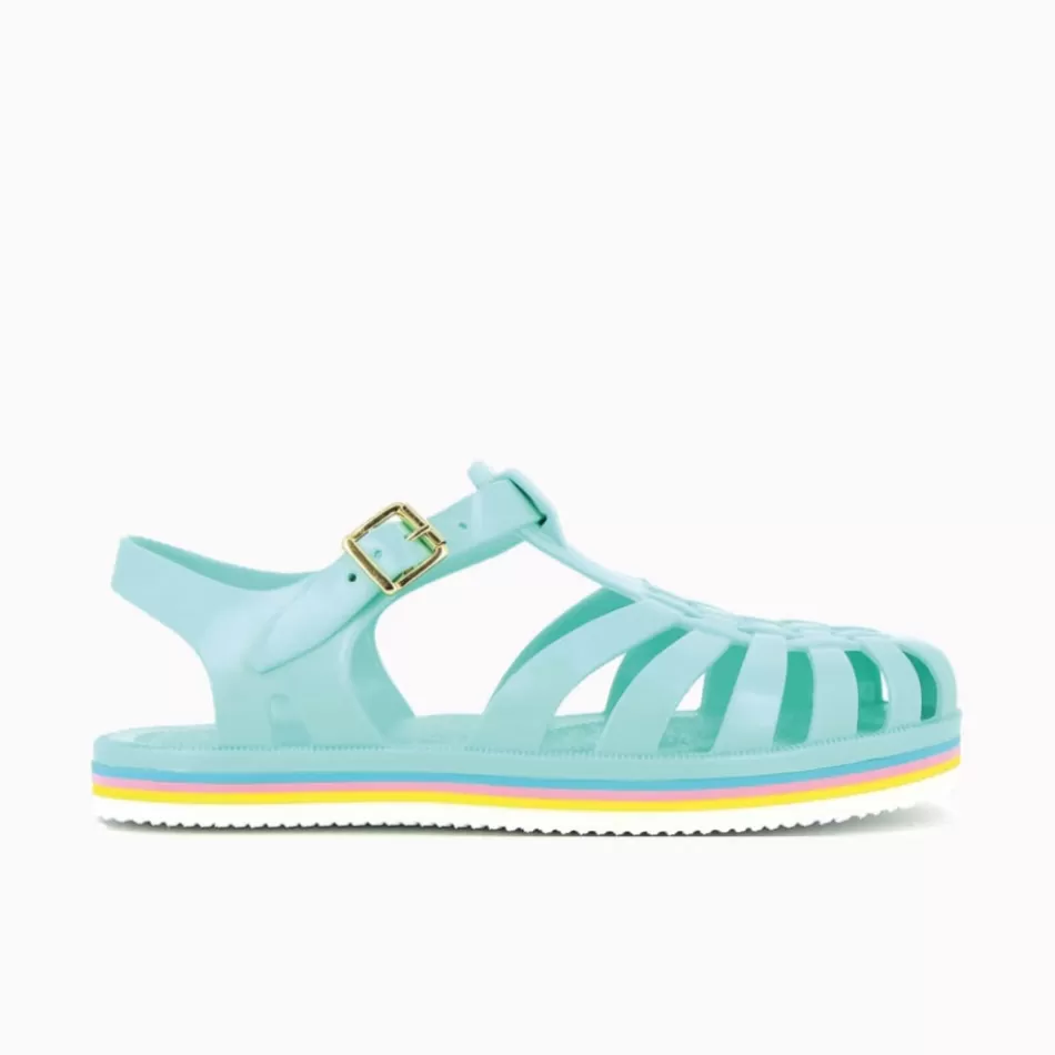 Cheap Méduse Sandales femme Sunset vert clair Meduse Sunsetvertclair
