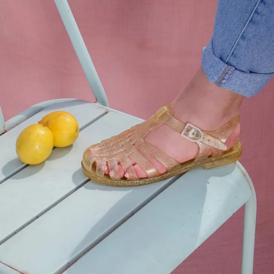 Clearance Méduse Sun femme Sun Doré Pailleté Meduse SunDoréPailleté
